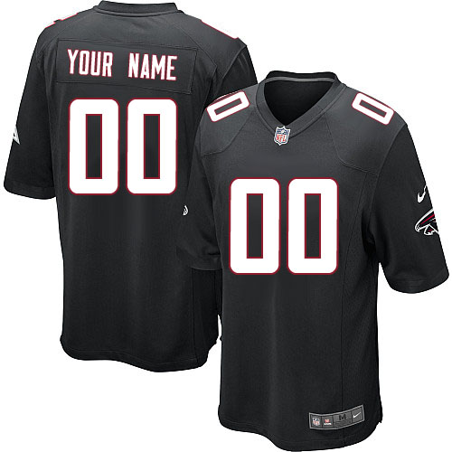 Nike Atlanta Falcons Customized Black Stitched Youth NFL Jersey